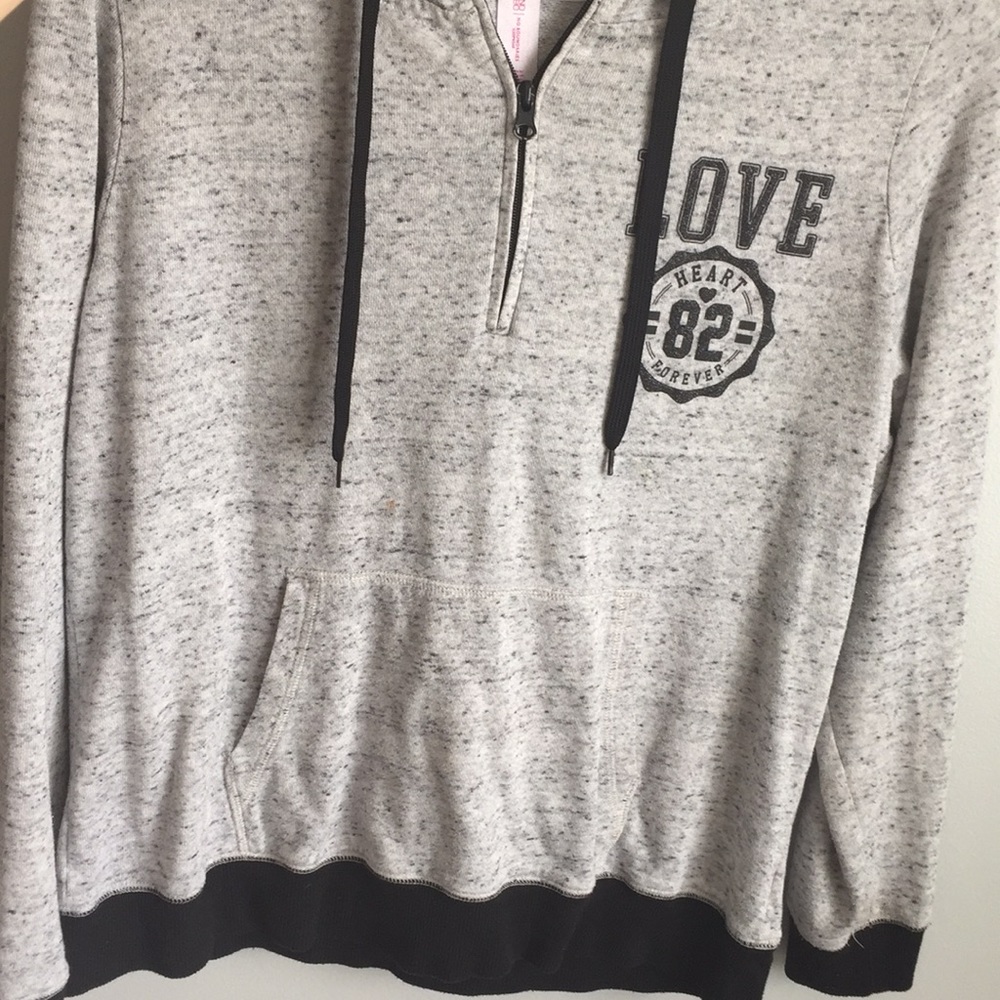 Grey hoodie